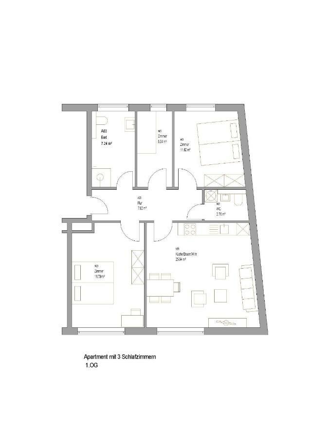 Arbio I Dehnhaide Apartments Hamburg Ngoại thất bức ảnh